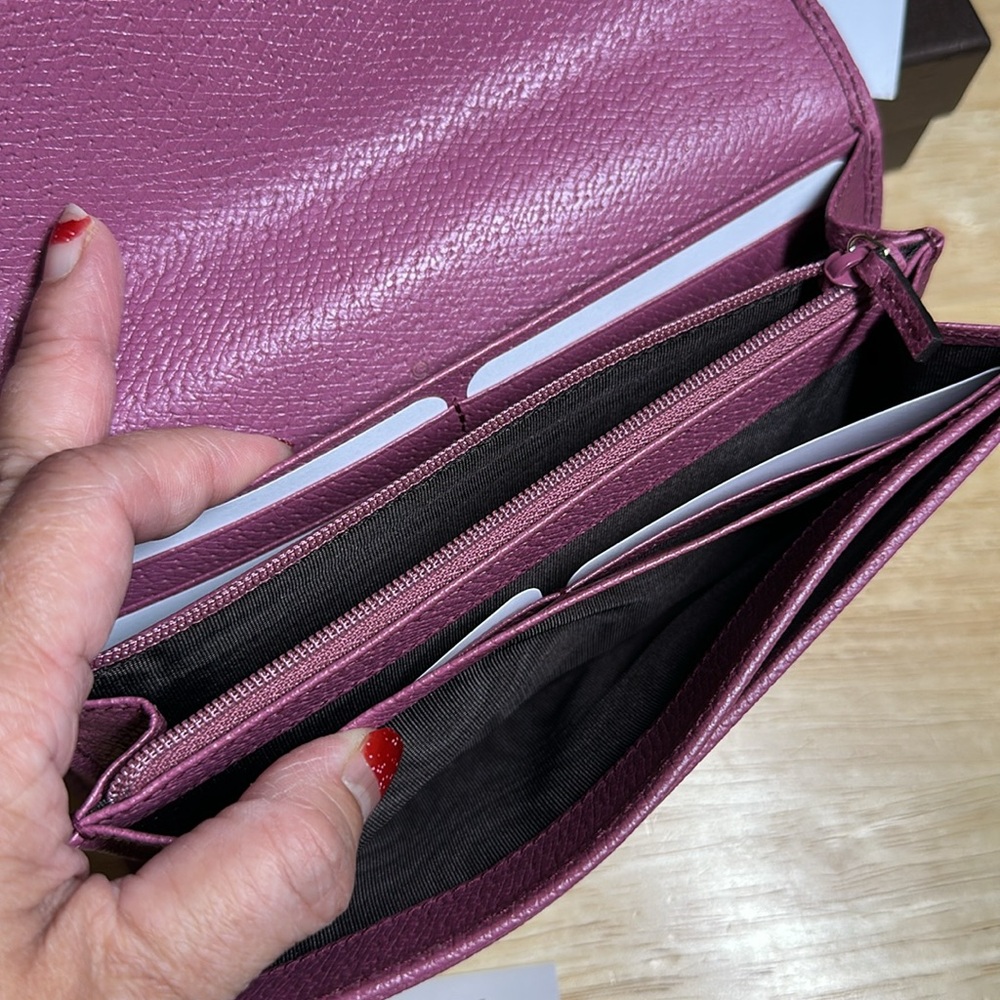 Gucci Pink and Beige Wallet ( NWT) - Picture 6 of 10
